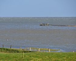 Manchmal wird er auch überflutet